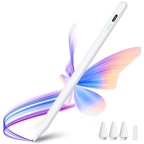 WeCool P1 iPad Pencil for iPad 10th/9th Generation, Stylus Pen for iPad with Upgraded 500mAh Battery | Palm Rejection | Magnetic Adsorption | Tilt Tech, Precise Stylus for iPad 2018-2024