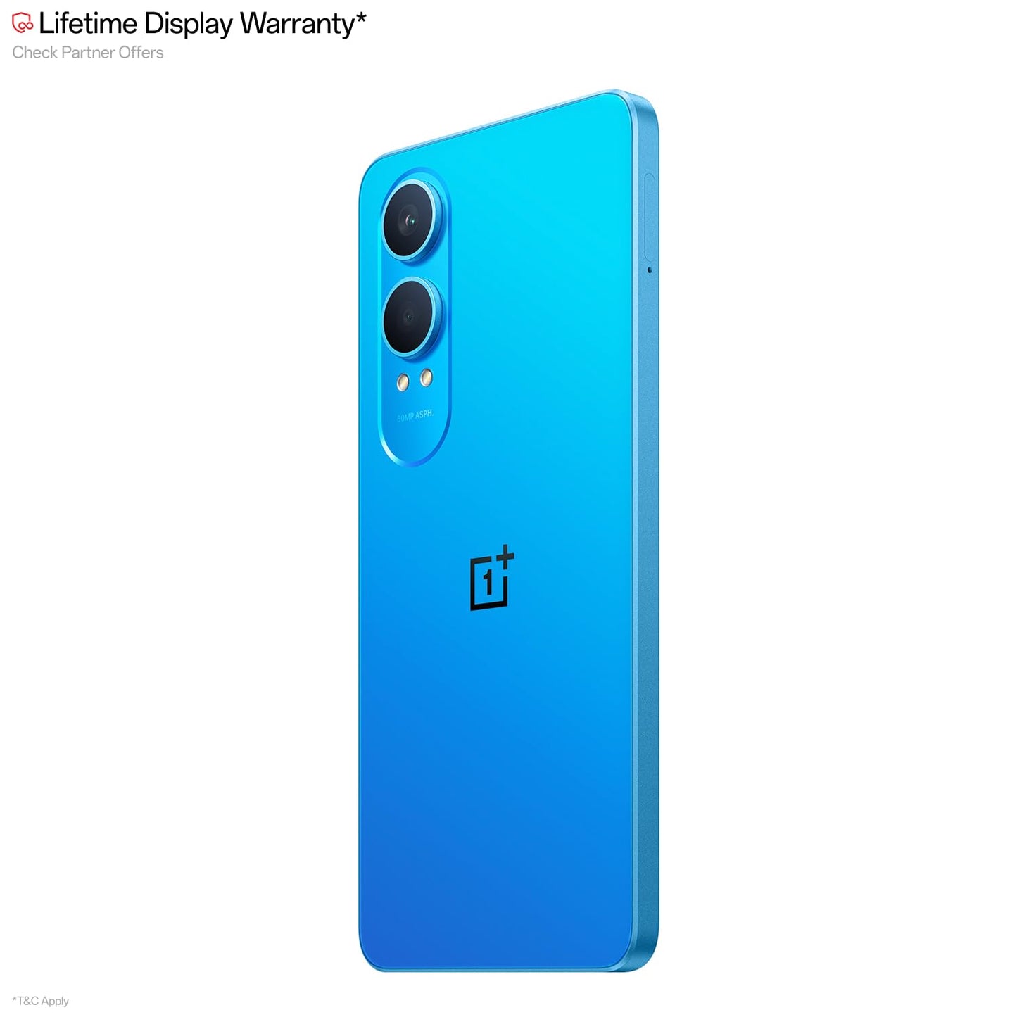 OnePlus Nord CE4 Lite 5G (Super Silver, 8GB RAM, 128GB Storage) | Lifetime Display Warranty | 5500 mAh Battery, 80W SUPERVOOC and Reverse Charging | 50MP Camera with OIS | 120Hz AMOLED Display