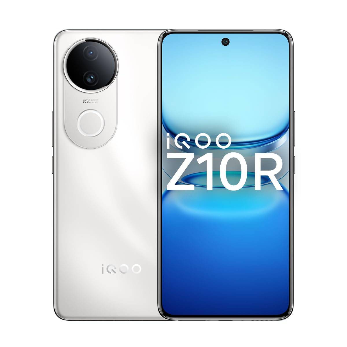 iQOO Z10R 5G (Aquamarine, 8GB RAM, 128GB Storage) | 32MP 4K Selfie Camera | Quad-Curved AMOLED Display | Dimensity 7400 Processor with 750K+ AnTuTu