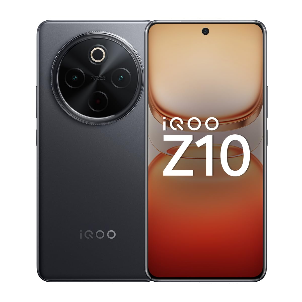 iQOO Z10 5G (Silver, 8GB RAM, 128GB Stroage) | India's Biggest Ever 7300 mAh Battery | Snapdragon 7s Gen 3 Processor | Brightest Quad Curved AMOLED Display in The Segment