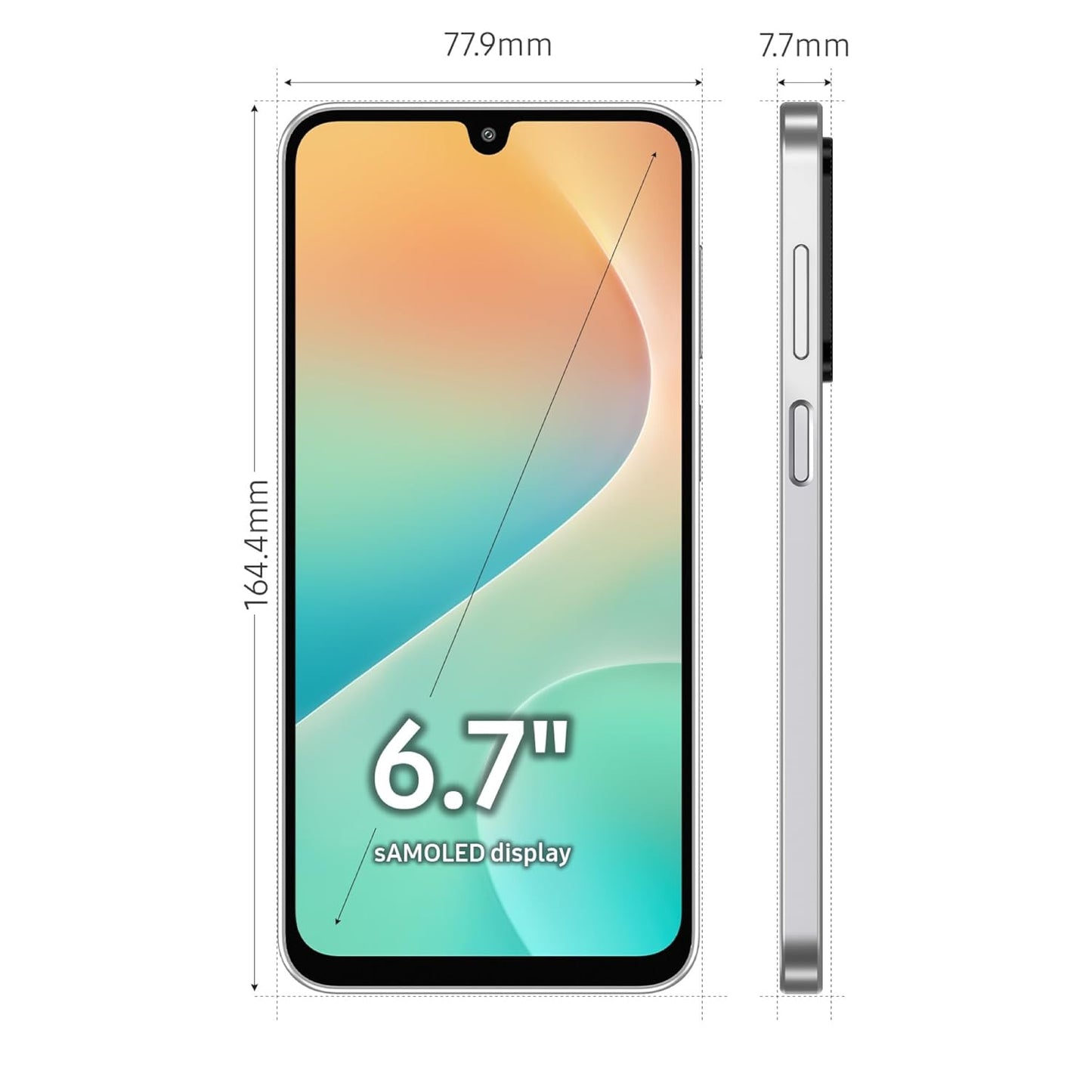 Samsung Galaxy M36 5G (Velvet Black, 8 GB RAM, 256 GB Storage)| Circle to Search| Google Gemini| Corning Gorilla Glass Victus+| 7.7mm Slim| AI Enhanced 50 MP OIS Triple Camera| Unmatched Nightography