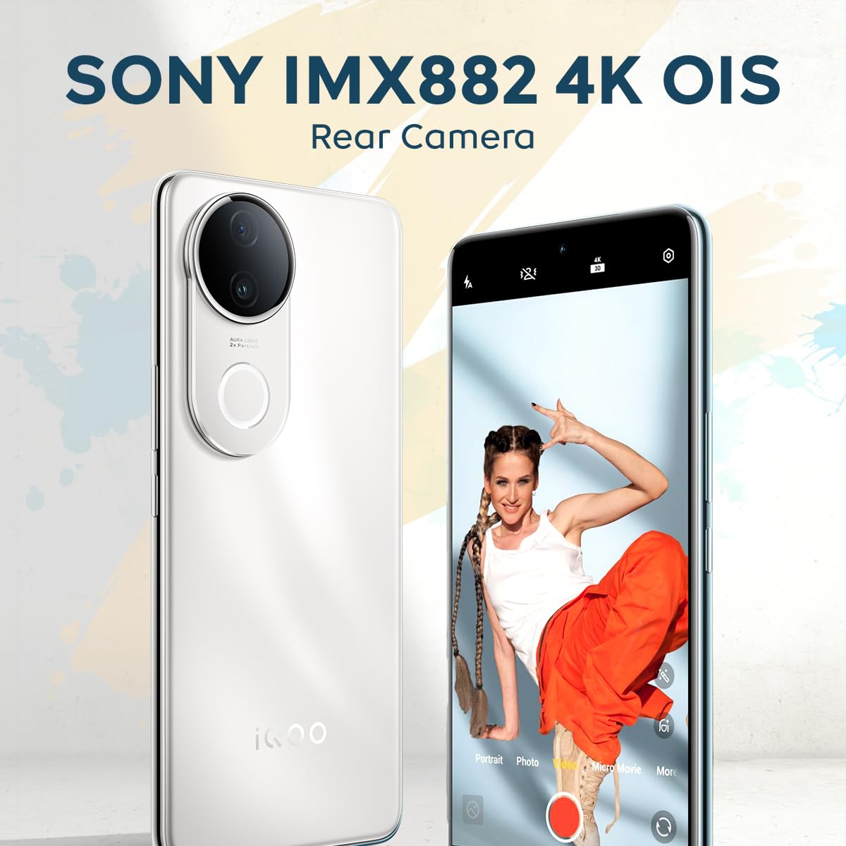 iQOO Z10R 5G (Aquamarine, 8GB RAM, 128GB Storage) | 32MP 4K Selfie Camera | Quad-Curved AMOLED Display | Dimensity 7400 Processor with 750K+ AnTuTu