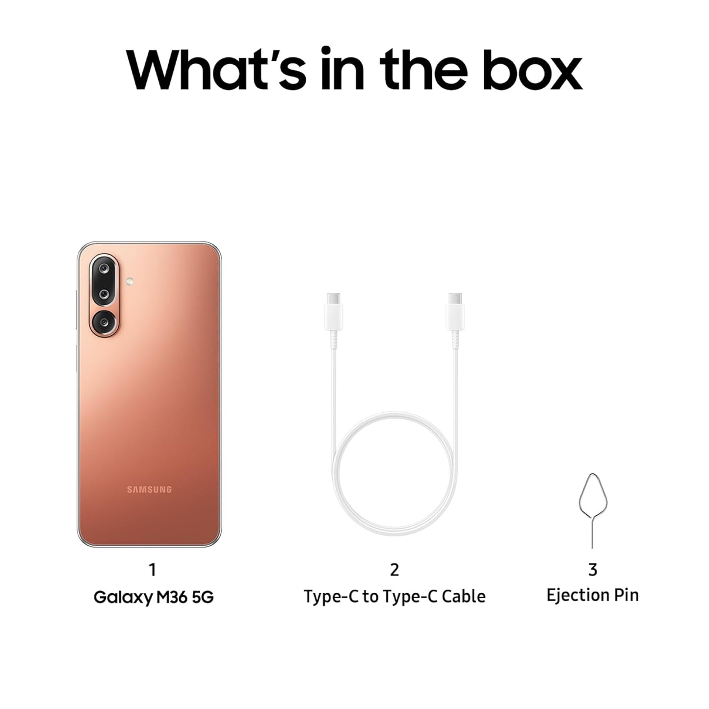 Samsung Galaxy M36 5G (Velvet Black, 8 GB RAM, 256 GB Storage)| Circle to Search| Google Gemini| Corning Gorilla Glass Victus+| 7.7mm Slim| AI Enhanced 50 MP OIS Triple Camera| Unmatched Nightography