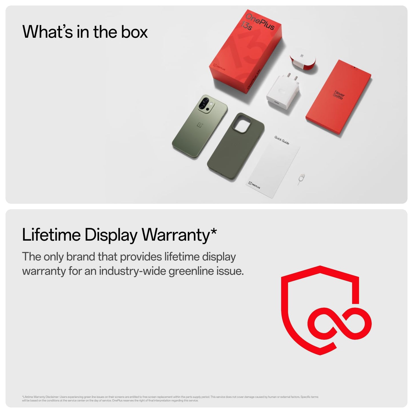 OnePlus 13s | Snapdragon® 8 Elite | Best Battery Life Ever on a Compact Phone | Lifetime Display Warranty | 12GB+256GB | Green Silk