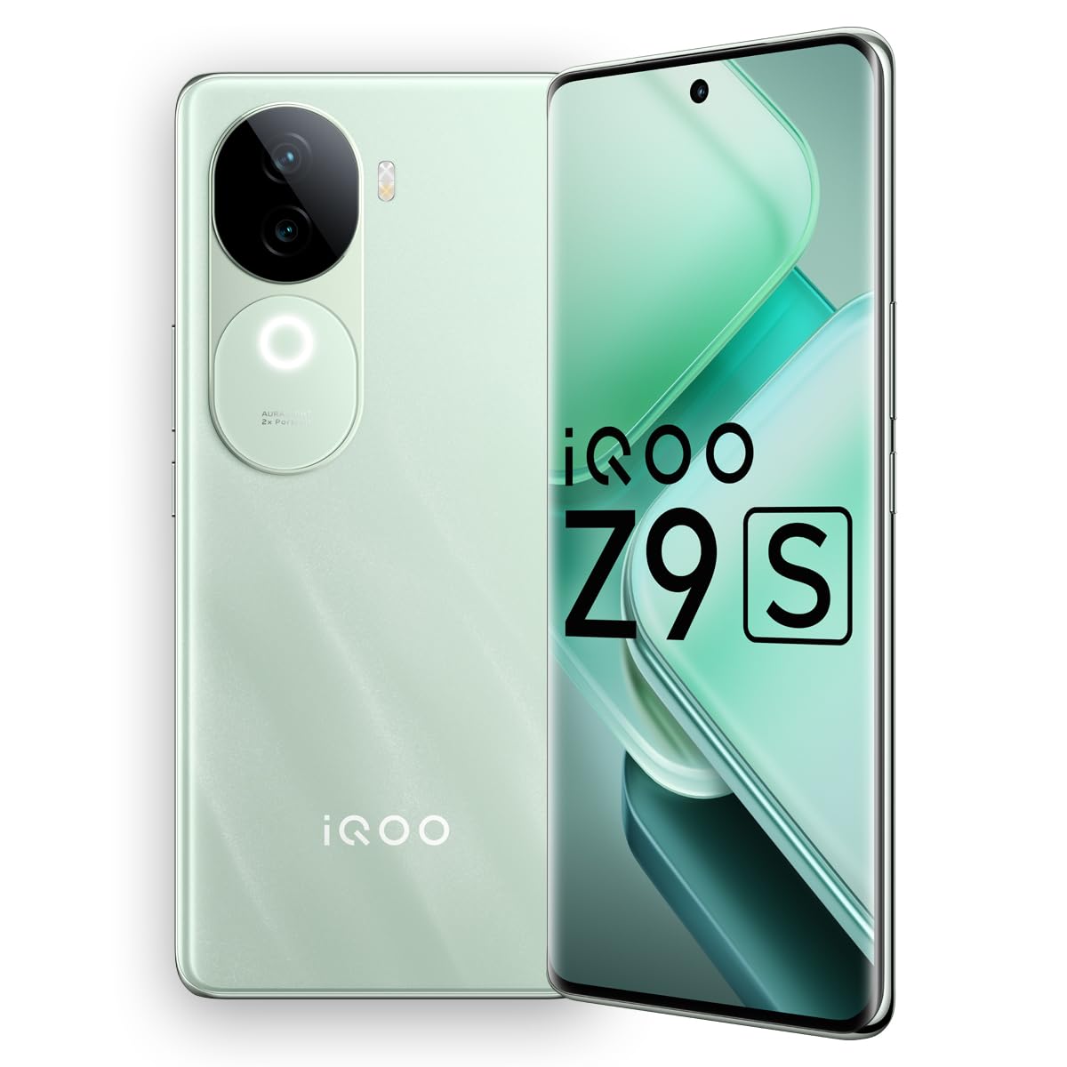 iQOO Z9s 5G (Titanium Matte, 8GB RAM, 128GB Storage) | 120 Hz 3D Curved AMOLED Display | 5500 mAh Ultra-Thin Battery | Dimesity 7300 5G Processor | Sony IMX882 OIS Camera with Aura Light