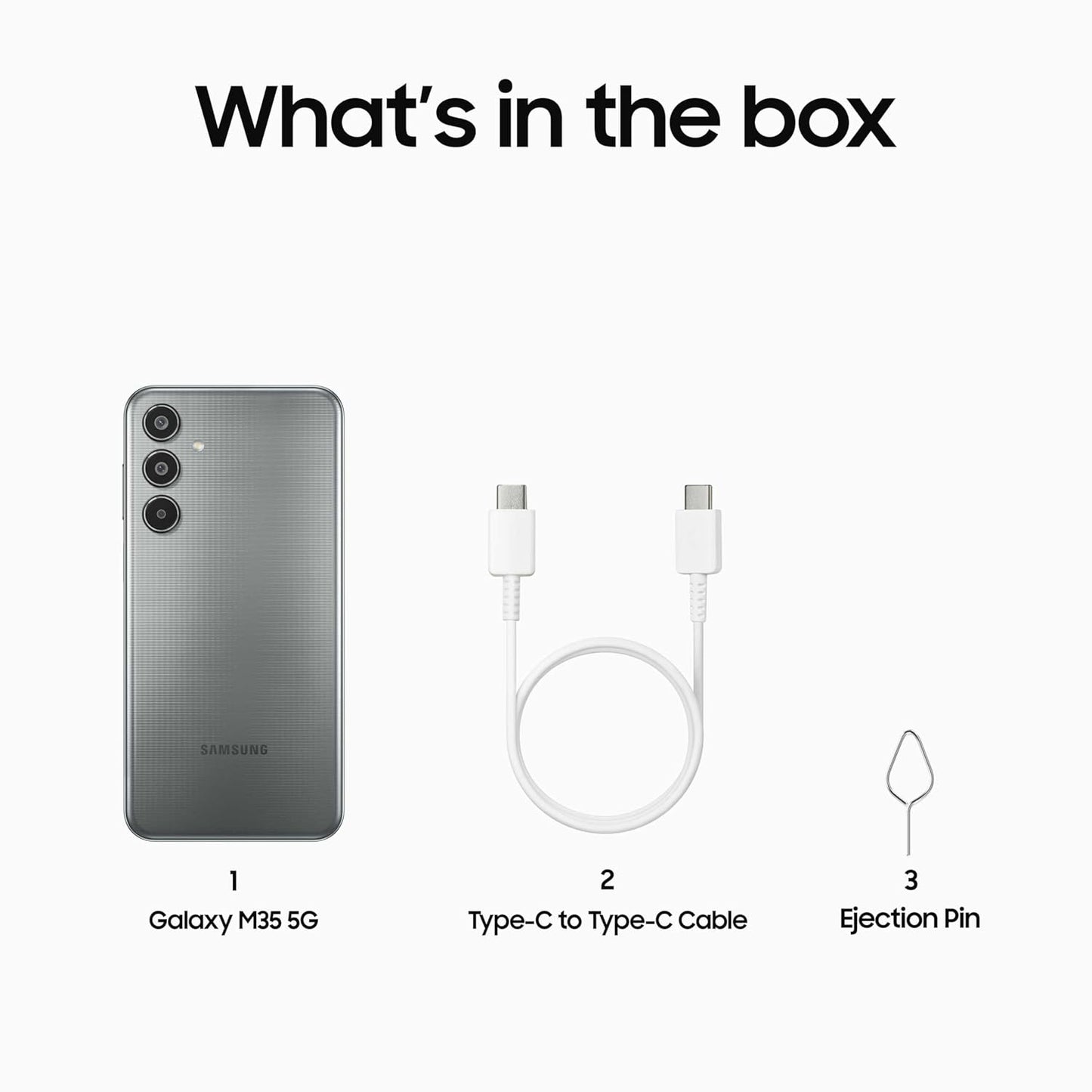 Samsung Galaxy M35 5G (DayBreak Blue,8GB RAM,128GB Storage)| Corning Gorilla Glass Victus+| AnTuTu Score 595K+| Vapour Cooling Chamber| 6000mAh Battery| 120Hz Super AMOLED Display| AI| Without Charger