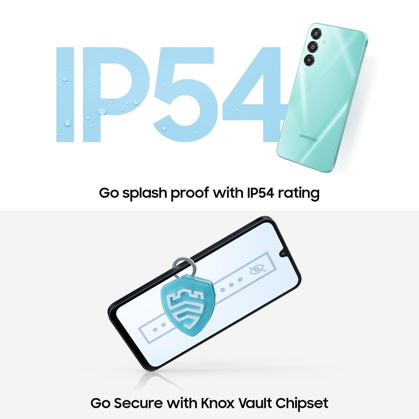 Samsung Galaxy A16 5G (Blue Black, 6GB RAM, 128GB Storage) | AI | Circle to Search | Super AMOLED | 6.5 Inch Display | 50MP Triple Camera | IP54 Rated | 6 Times OS Upgrades