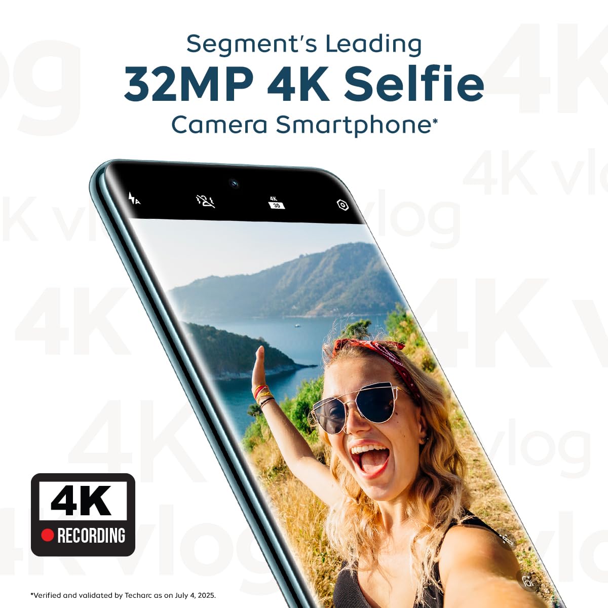 iQOO Z10R 5G (Aquamarine, 8GB RAM, 128GB Storage) | 32MP 4K Selfie Camera | Quad-Curved AMOLED Display | Dimensity 7400 Processor with 750K+ AnTuTu