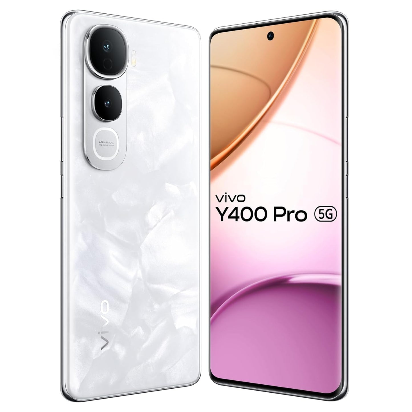 Vivo Y400 Pro 5G (Nebula Purple, 8GB RAM, 256GB Storage) with No Cost EMI/Additional Exchange Offers