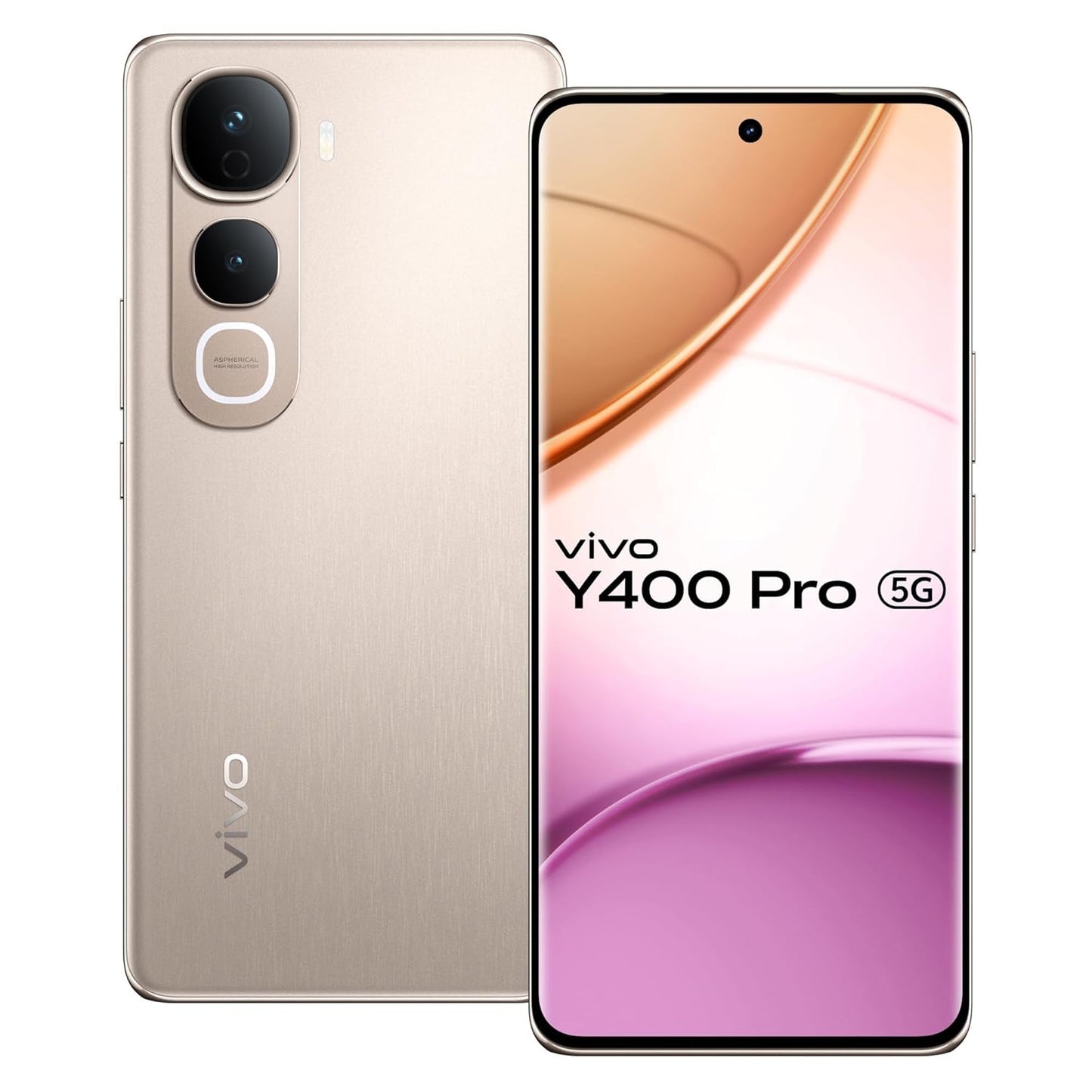Vivo Y400 Pro 5G (Nebula Purple, 8GB RAM, 256GB Storage) with No Cost EMI/Additional Exchange Offers