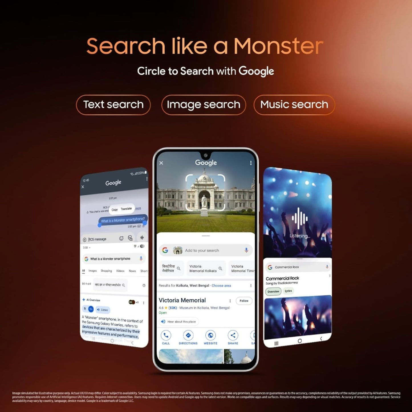 Samsung Galaxy M36 5G (Serene Green, 8 GB RAM, 128 GB Storage)| Circle to Search| Google Gemini| Corning Gorilla Glass Victus+| 7.7mm Slim| AI Enhanced 50 MP OIS Triple Camera| Unmatched Nightography