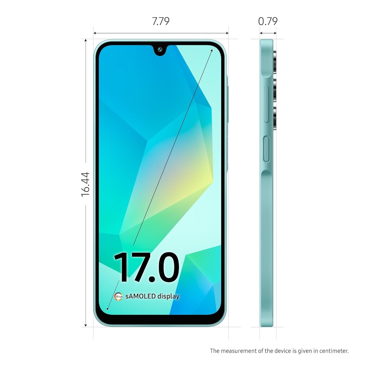 Samsung Galaxy A16 5G (Blue Black, 6GB RAM, 128GB Storage) | AI | Circle to Search | Super AMOLED | 6.5 Inch Display | 50MP Triple Camera | IP54 Rated | 6 Times OS Upgrades