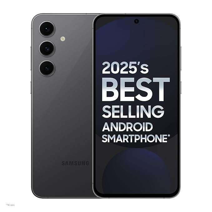 Samsung Galaxy S24 FE 5G AI Smartphone (Graphite, 8GB RAM, 128GB Storage)