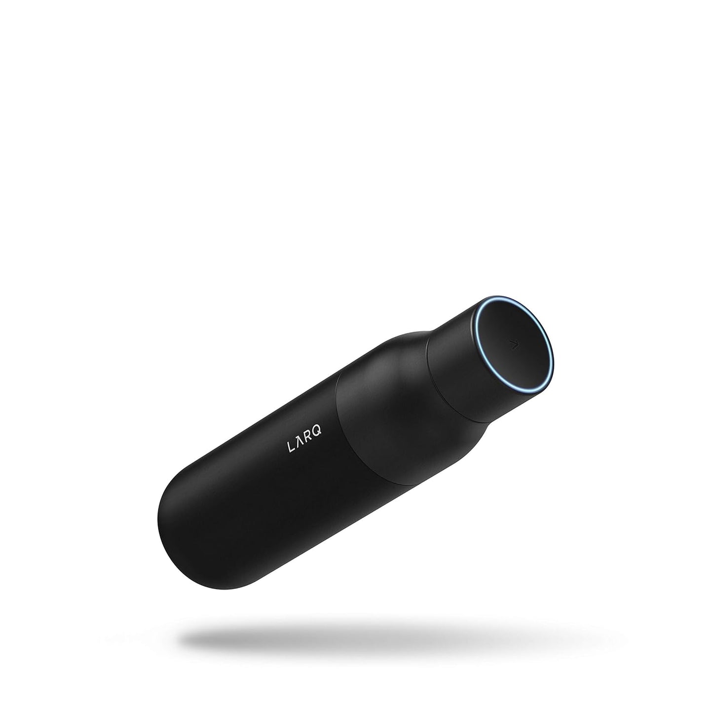 LARQ Bottle Purevis 17 Oz - Self-Cleaning And Insulated Stainless Steel Water Bottle With UV Water Purifier And Award-Winning Design | Reusable & Travel Friendly, 1-Year Warranty, Monaco Blue, 500 Ml