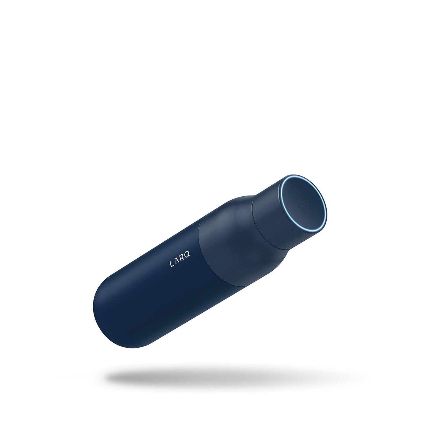 LARQ Bottle Purevis 17 Oz - Self-Cleaning And Insulated Stainless Steel Water Bottle With UV Water Purifier And Award-Winning Design | Reusable & Travel Friendly, 1-Year Warranty, Monaco Blue, 500 Ml