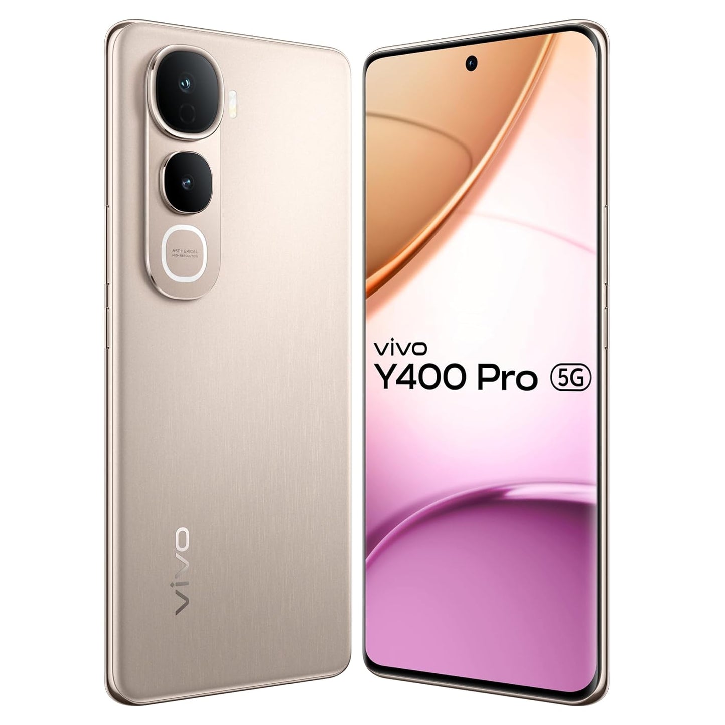 Vivo Y400 Pro 5G (Nebula Purple, 8GB RAM, 256GB Storage) with No Cost EMI/Additional Exchange Offers