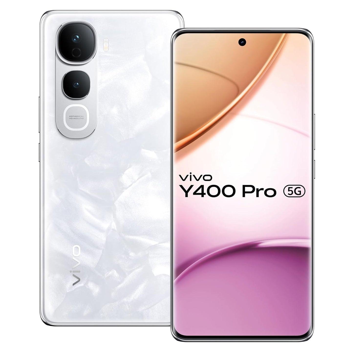 Vivo Y400 Pro 5G (Nebula Purple, 8GB RAM, 256GB Storage) with No Cost EMI/Additional Exchange Offers