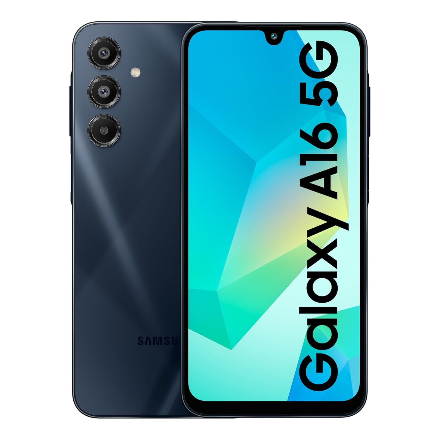 Samsung Galaxy A16 5G (Blue Black, 6GB RAM, 128GB Storage) | AI | Circle to Search | Super AMOLED | 6.5 Inch Display | 50MP Triple Camera | IP54 Rated | 6 Times OS Upgrades