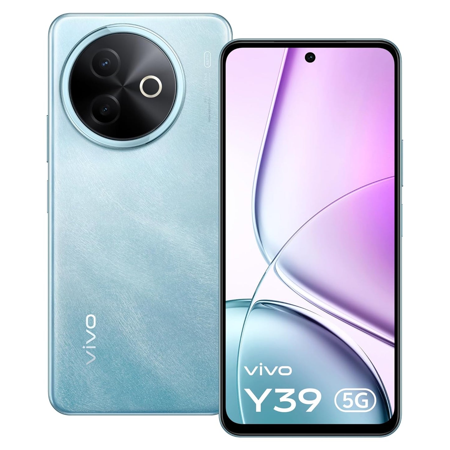 Vivo Y39 5G (Lotus Purple, 8GB RAM, 128GB Storage) with No Cost EMI/Additional Exchange Offers